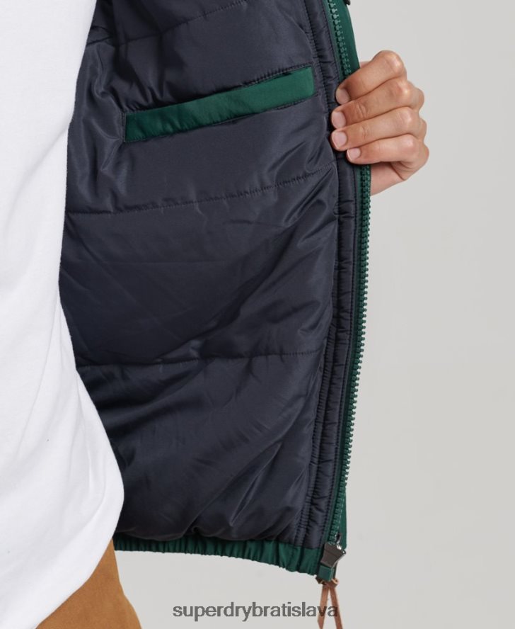 Superdry muži horská bunda 6B4ZTR4516 oblečenie zelená
