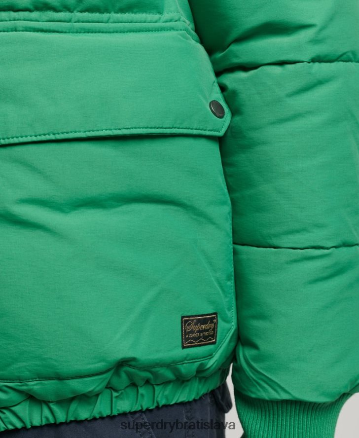 Superdry muži horská bunda 6B4ZTR4750 oblečenie zelená