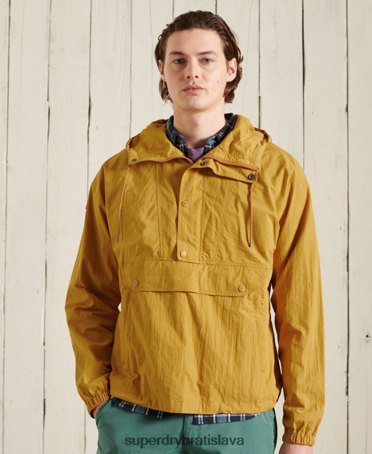 Superdry muži horská ležérna bunda 6B4ZTR4667 oblečenie žltá