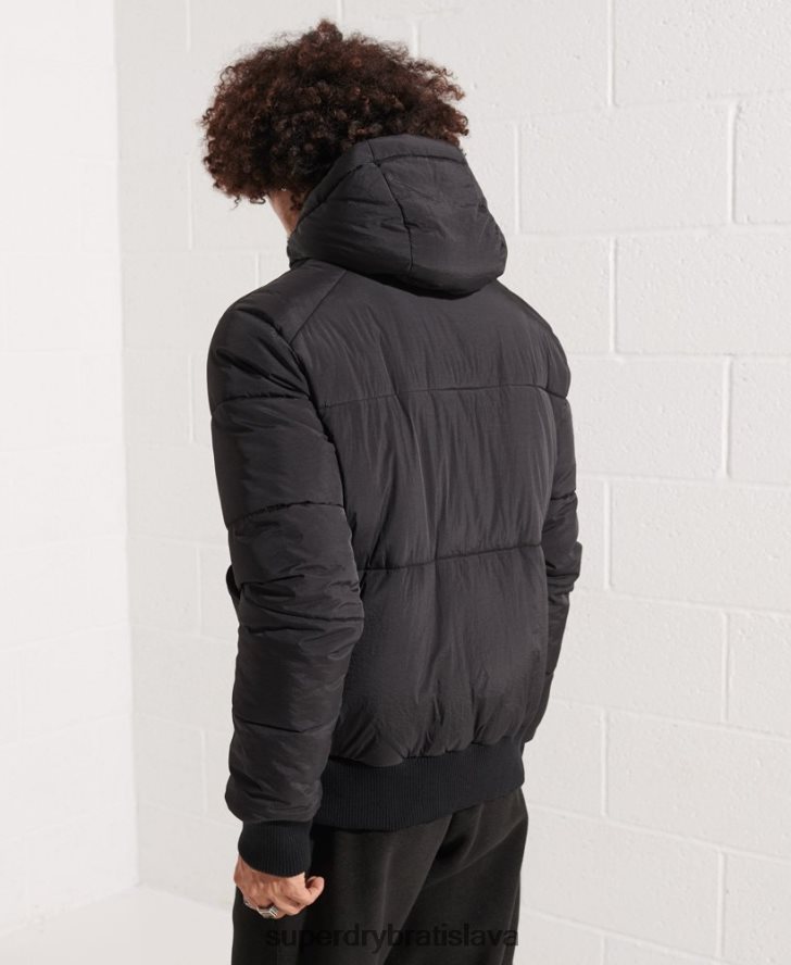 Superdry muži horská rekreačná bunda 6B4ZTR4587 oblečenie čierna