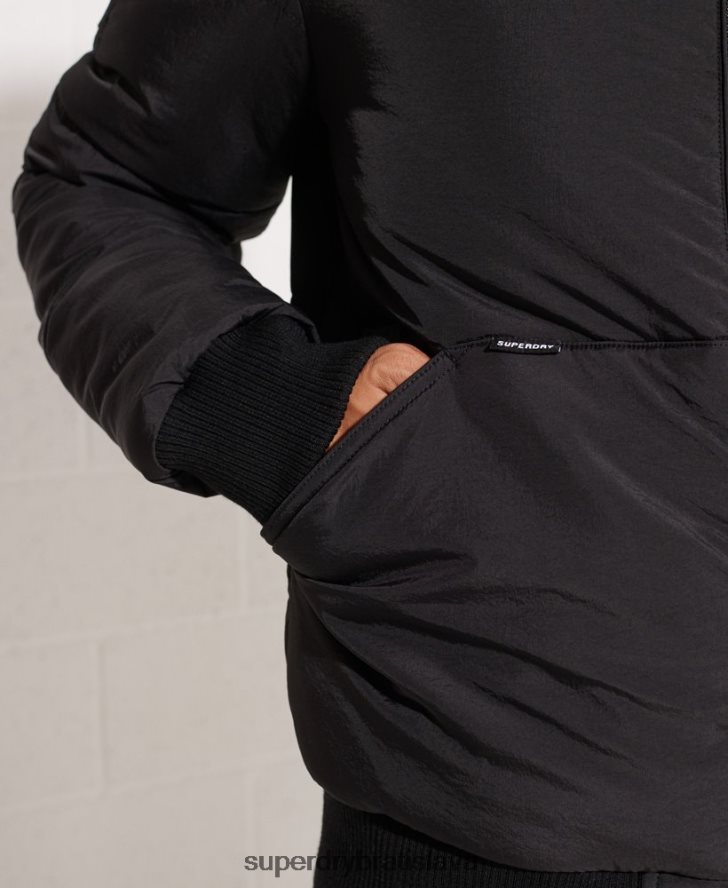 Superdry muži horská rekreačná bunda 6B4ZTR4587 oblečenie čierna