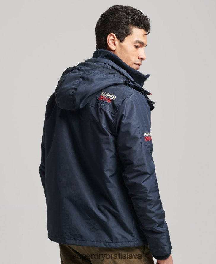 Superdry muži horská sd vetrovka 6B4ZTR1014 oblečenie námorníctvo