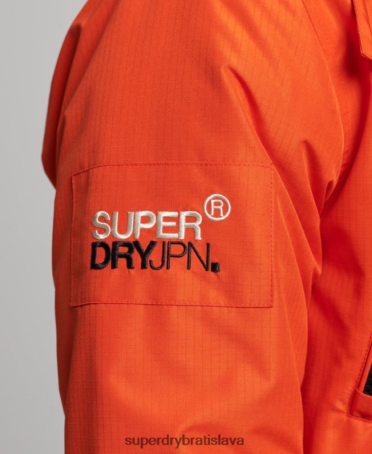 Superdry muži horská sd vetrovka 6B4ZTR944 oblečenie oranžová
