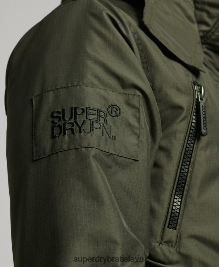 Superdry muži horská sd vetrovka 6B4ZTR950 oblečenie zelená