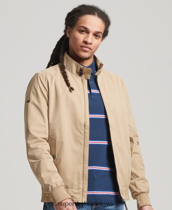 Superdry muži ikonická bunda Harrington 6B4ZTR4709 oblečenie opálenie