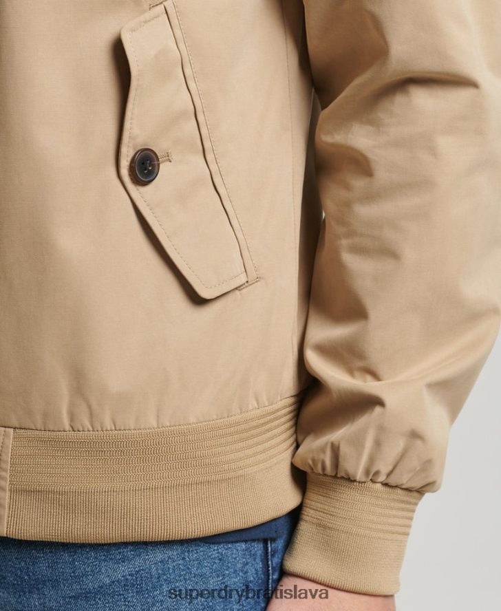 Superdry muži ikonická bunda Harrington 6B4ZTR4709 oblečenie opálenie