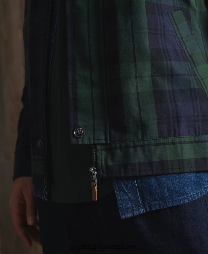 Superdry muži limitovaná edícia dry cruiser bundy 6B4ZTR4769 oblečenie žltá