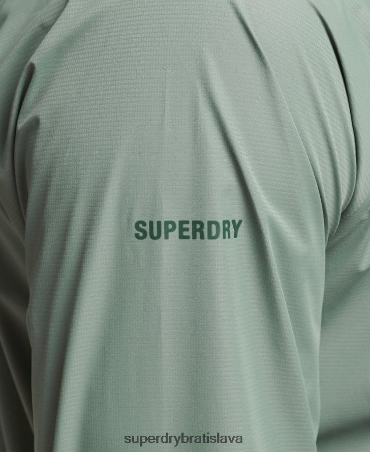 Superdry muži nepremokavá bunda 6B4ZTR4635 oblečenie zelená