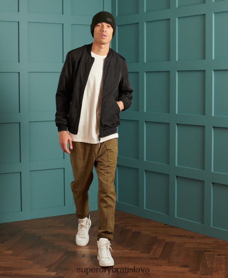 Superdry muži prebytočný tovar mušia váha bombardér 6B4ZTR1196 oblečenie čierna