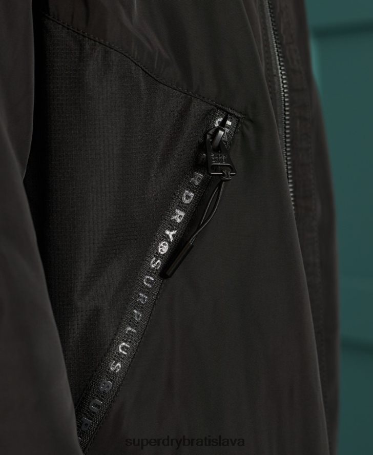 Superdry muži prebytočný tovar mušia váha bombardér 6B4ZTR1196 oblečenie čierna
