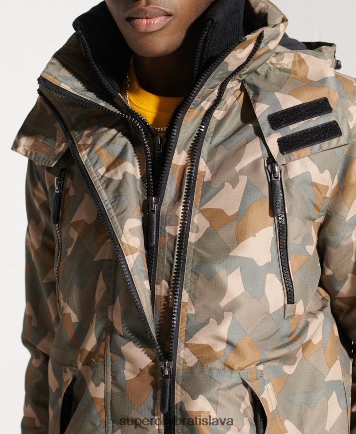Superdry muži sd-wind jachtárska bunda 6B4ZTR4669 oblečenie zelená