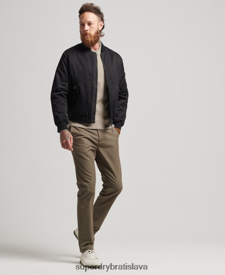 Superdry muži studios ma1 bombardér 6B4ZTR1142 oblečenie čierna