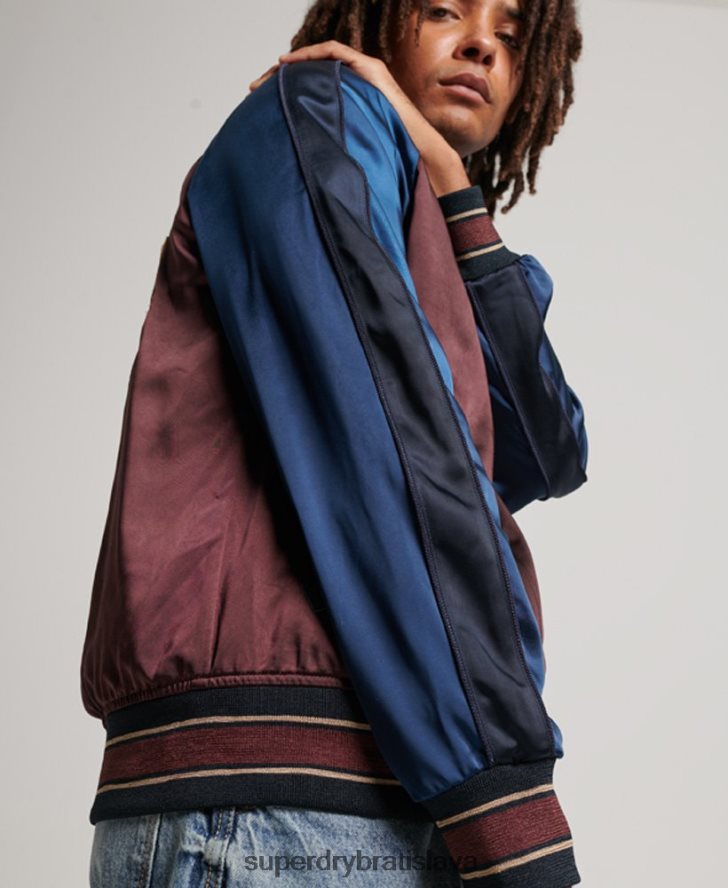 Superdry muži sukajan sako 6B4ZTR934 oblečenie červená