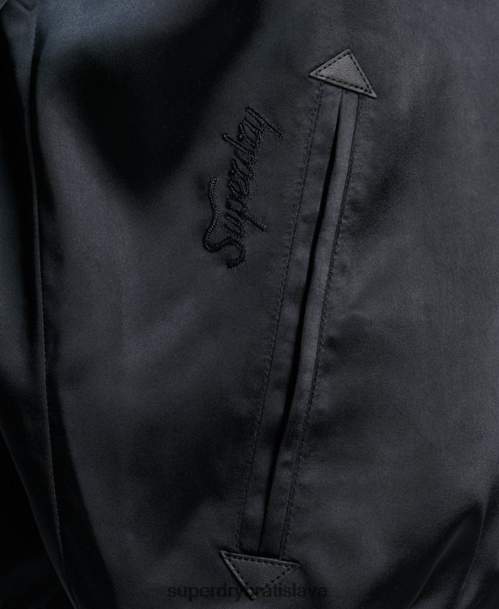 Superdry muži sukajan sako 6B4ZTR935 oblečenie čierna