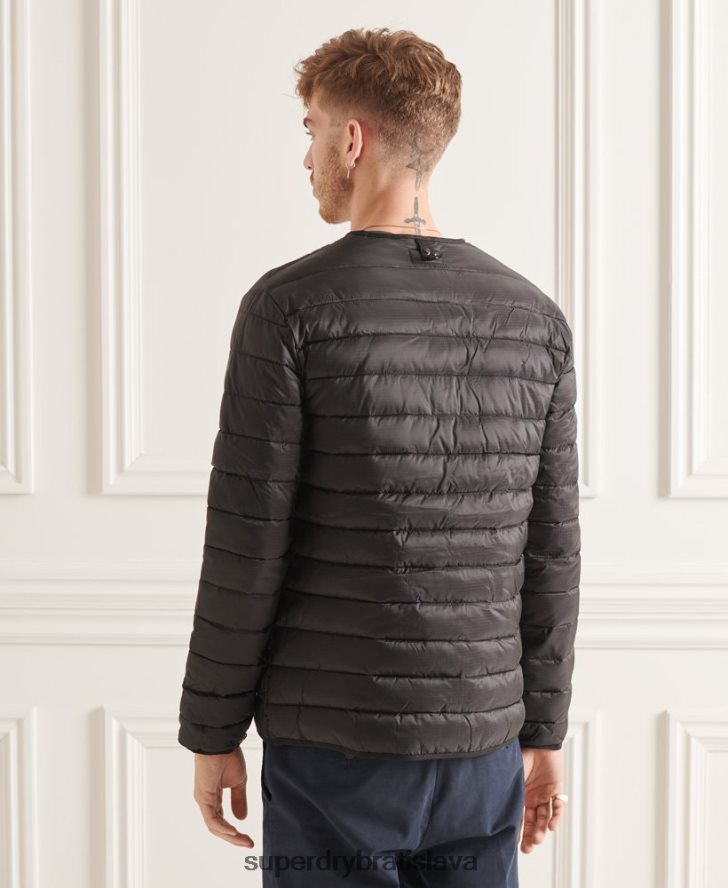 Superdry muži Štúdiová parka s rybím chvostom 3 v 1 6B4ZTR4660 oblečenie čierna