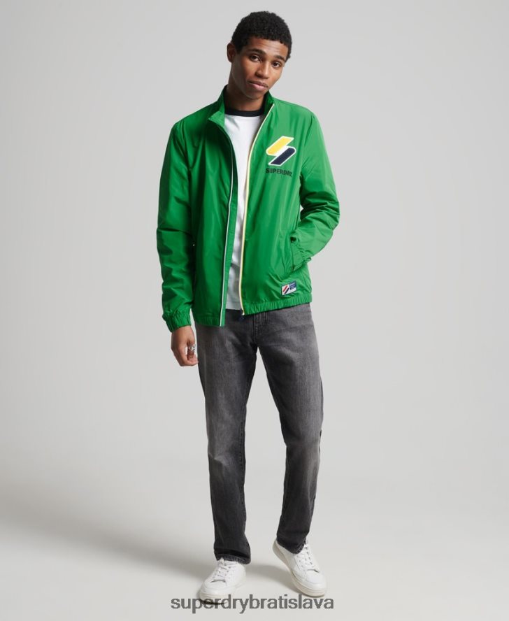 Superdry muži tepláková bunda 6B4ZTR4616 oblečenie zelená