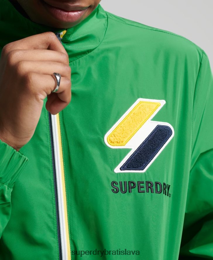 Superdry muži tepláková bunda 6B4ZTR4616 oblečenie zelená