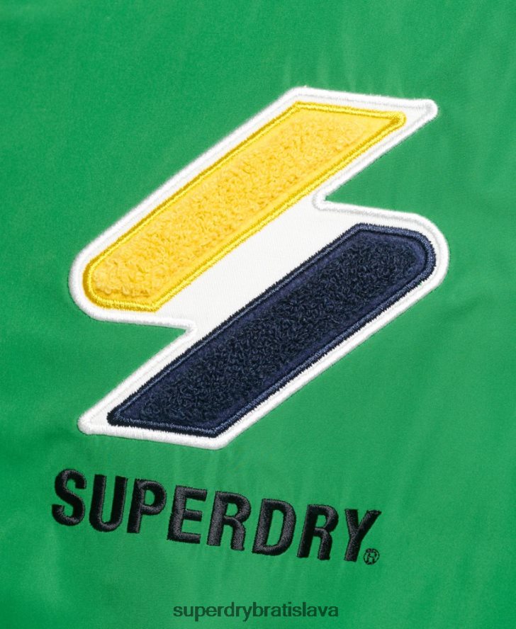 Superdry muži tepláková bunda 6B4ZTR4616 oblečenie zelená