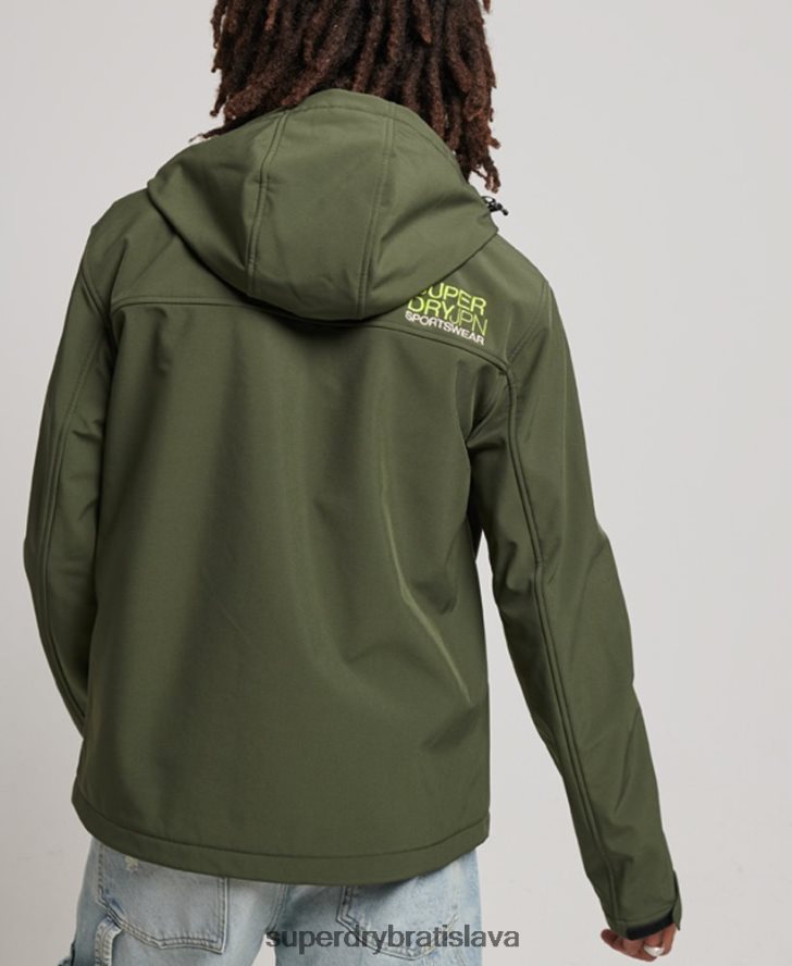 Superdry muži trekingová bunda 6B4ZTR1063 oblečenie kaki