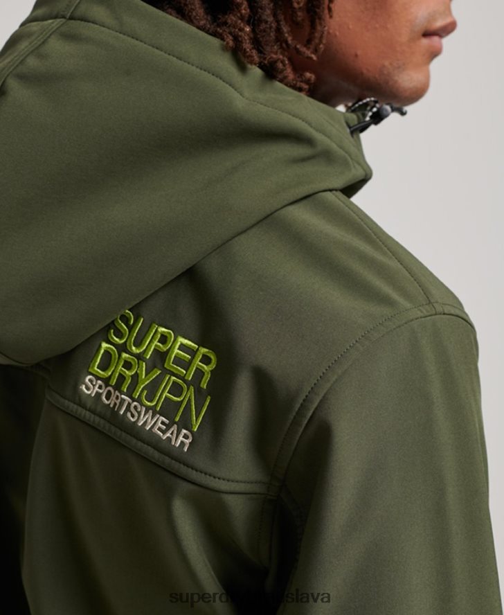 Superdry muži trekingová bunda 6B4ZTR1063 oblečenie kaki