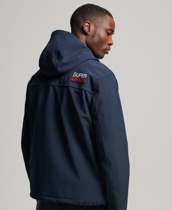 Superdry muži trekingová bunda 6B4ZTR916 oblečenie námorníctvo