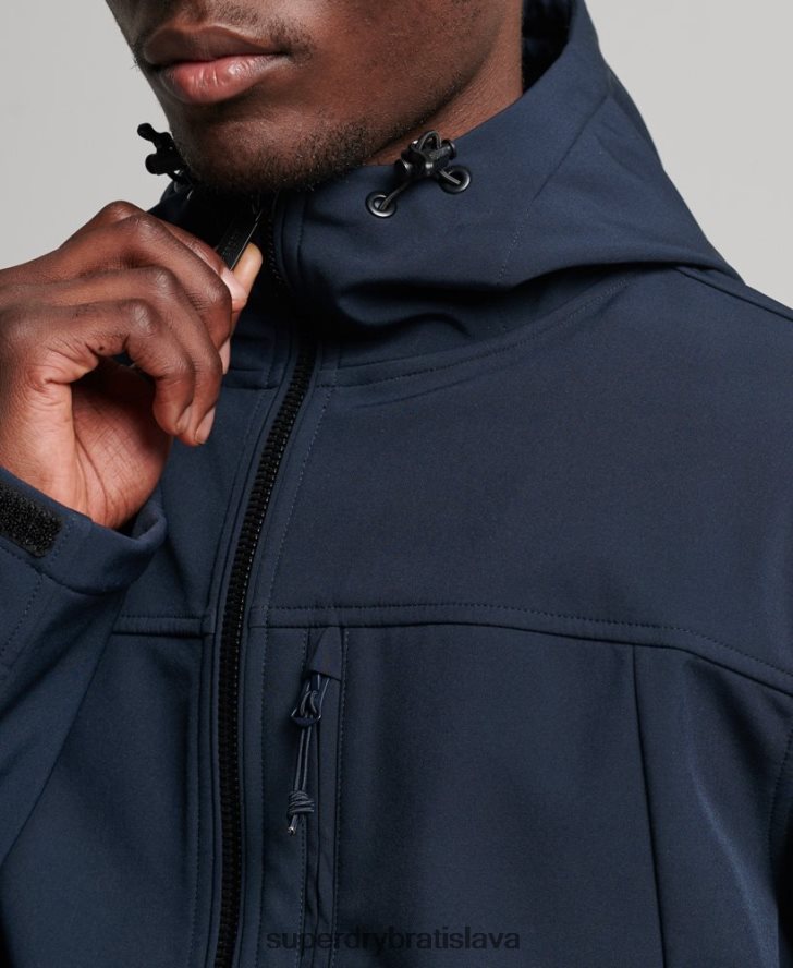 Superdry muži trekingová bunda 6B4ZTR916 oblečenie námorníctvo