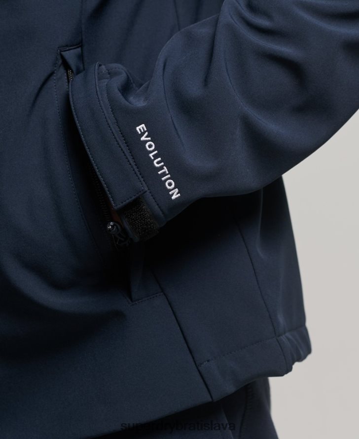 Superdry muži trekingová bunda 6B4ZTR916 oblečenie námorníctvo