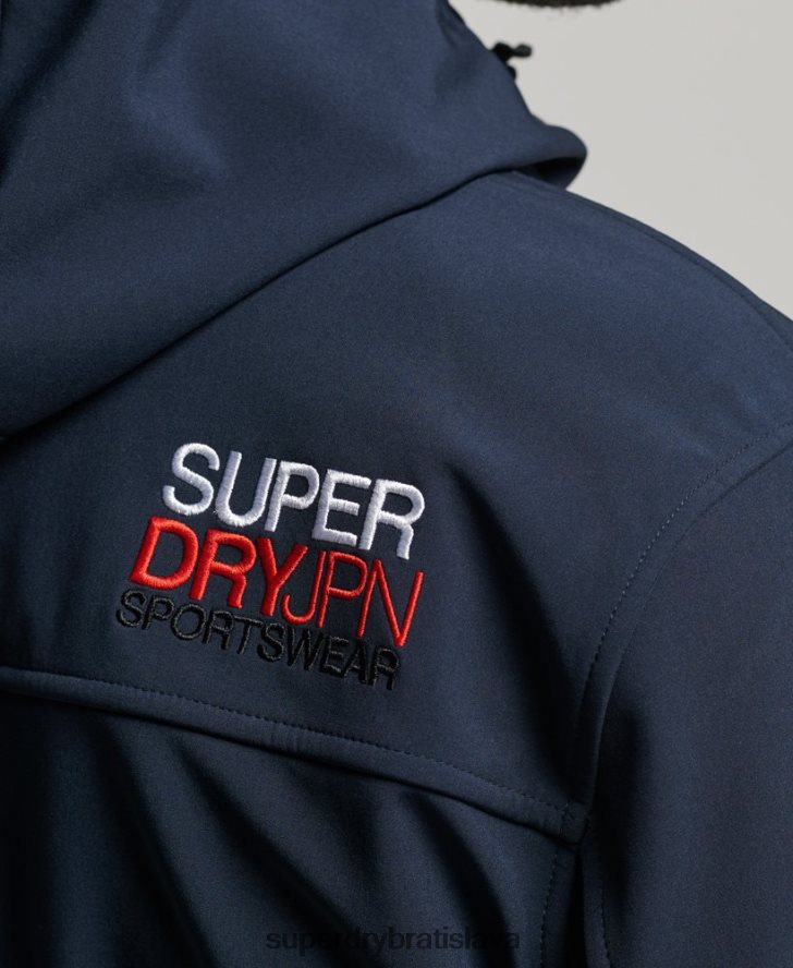Superdry muži trekingová bunda 6B4ZTR916 oblečenie námorníctvo