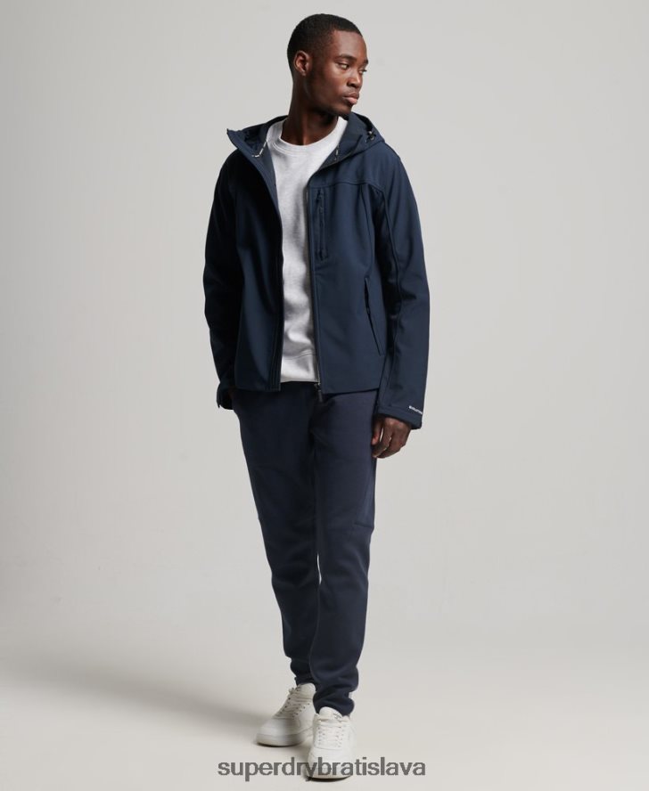 Superdry muži trekingová bunda 6B4ZTR916 oblečenie námorníctvo