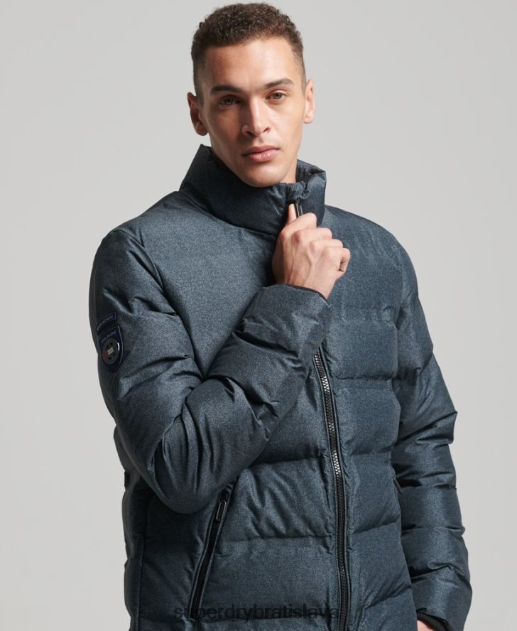 Superdry muži ultimátna radarová prikrývka 6B4ZTR4562 oblečenie tmavošedý