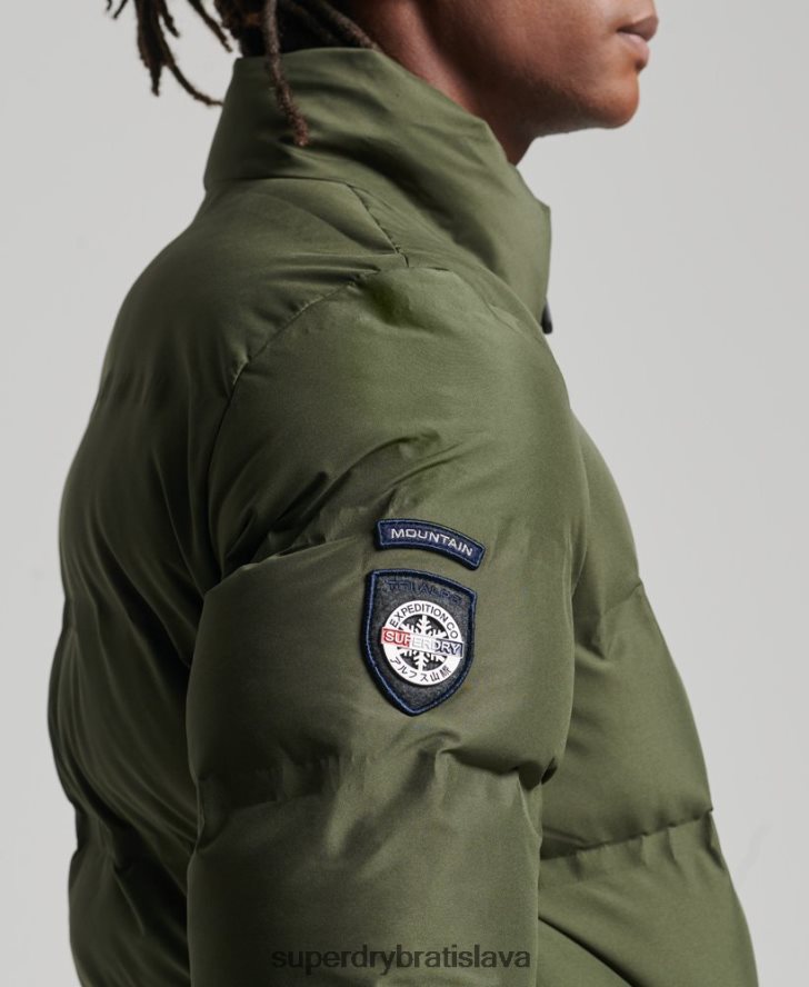 Superdry muži ultimátna radarová prikrývka 6B4ZTR4595 oblečenie zelená