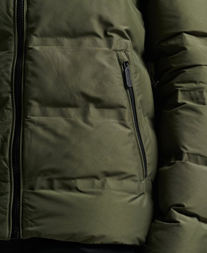 Superdry muži ultimátna radarová prikrývka 6B4ZTR4595 oblečenie zelená