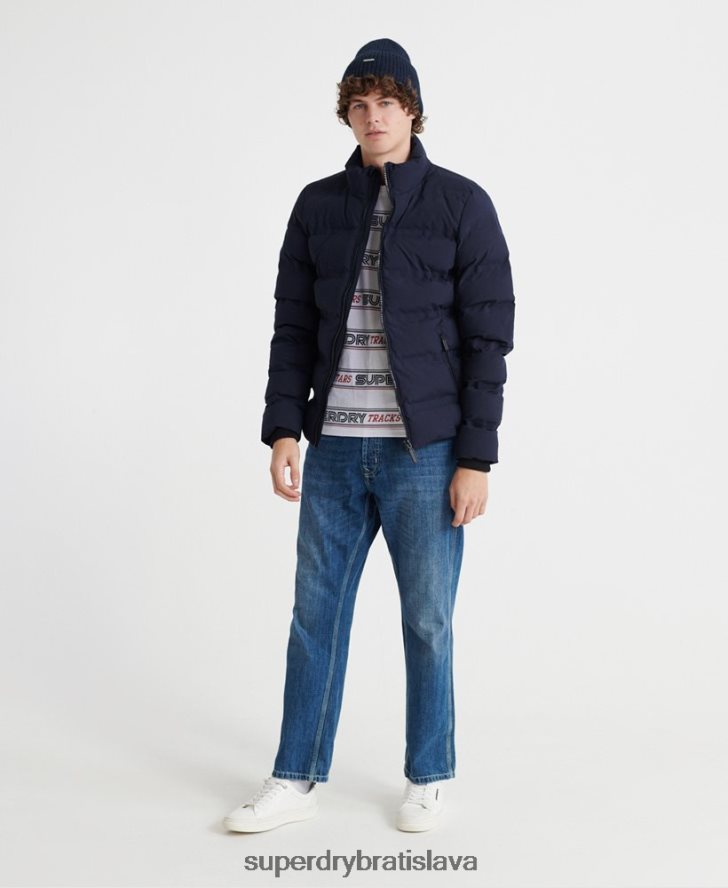 Superdry muži ultimátna radarová prikrývka 6B4ZTR4735 oblečenie námorníctvo