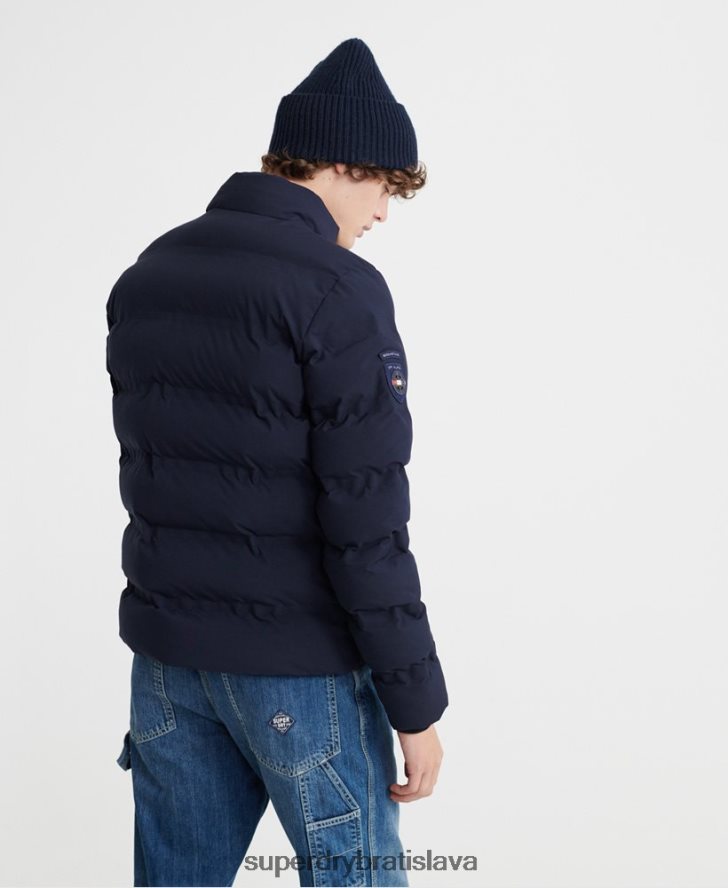 Superdry muži ultimátna radarová prikrývka 6B4ZTR4735 oblečenie námorníctvo