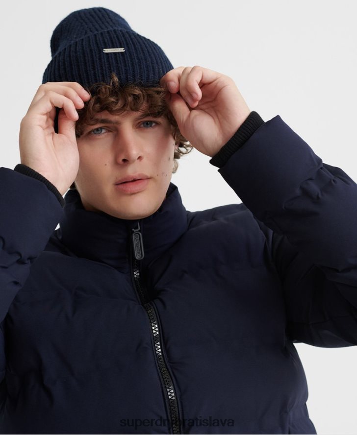 Superdry muži ultimátna radarová prikrývka 6B4ZTR4735 oblečenie námorníctvo