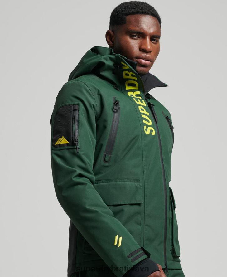 Superdry muži ultimátna záchranná bunda 6B4ZTR1379 oblečenie zelená
