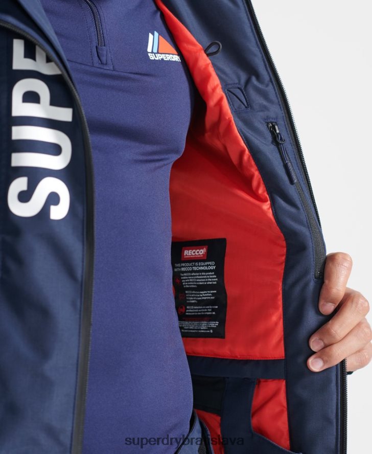 Superdry muži ultimátna záchranná bunda 6B4ZTR6466 oblečenie námorníctvo