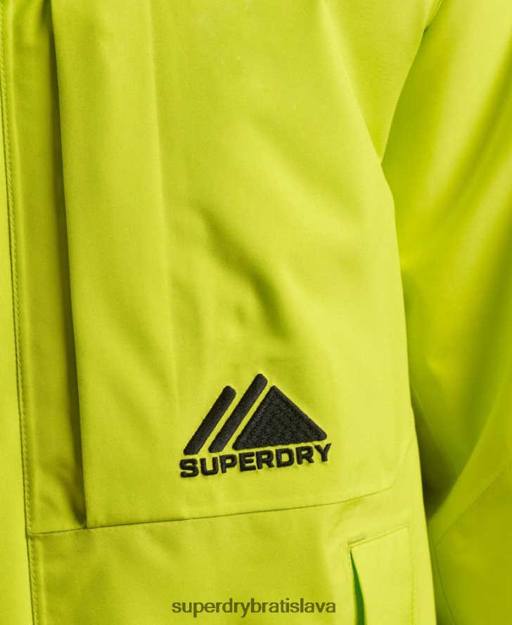 Superdry muži ultra bunda do snehu 6B4ZTR977 oblečenie žltá