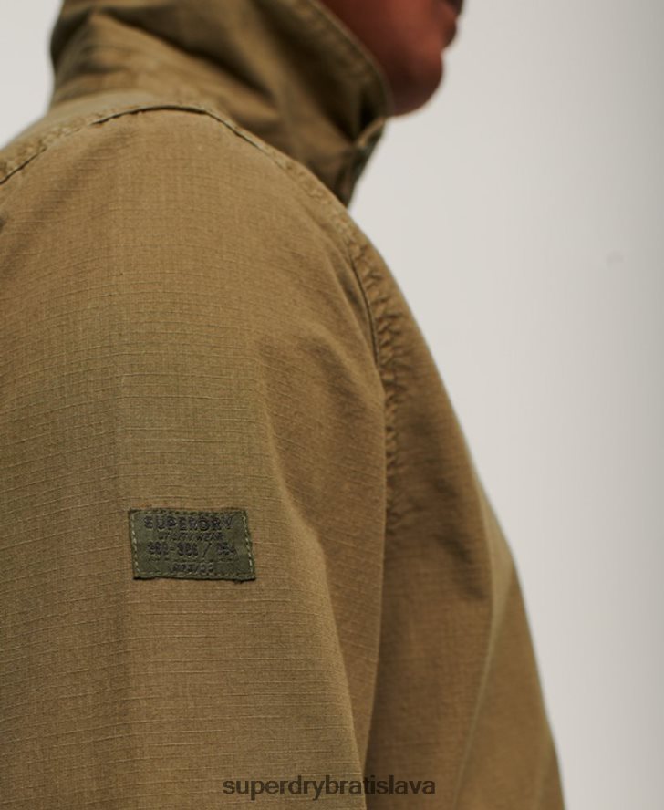 Superdry muži vintage bunda 6B4ZTR26 oblečenie kaki