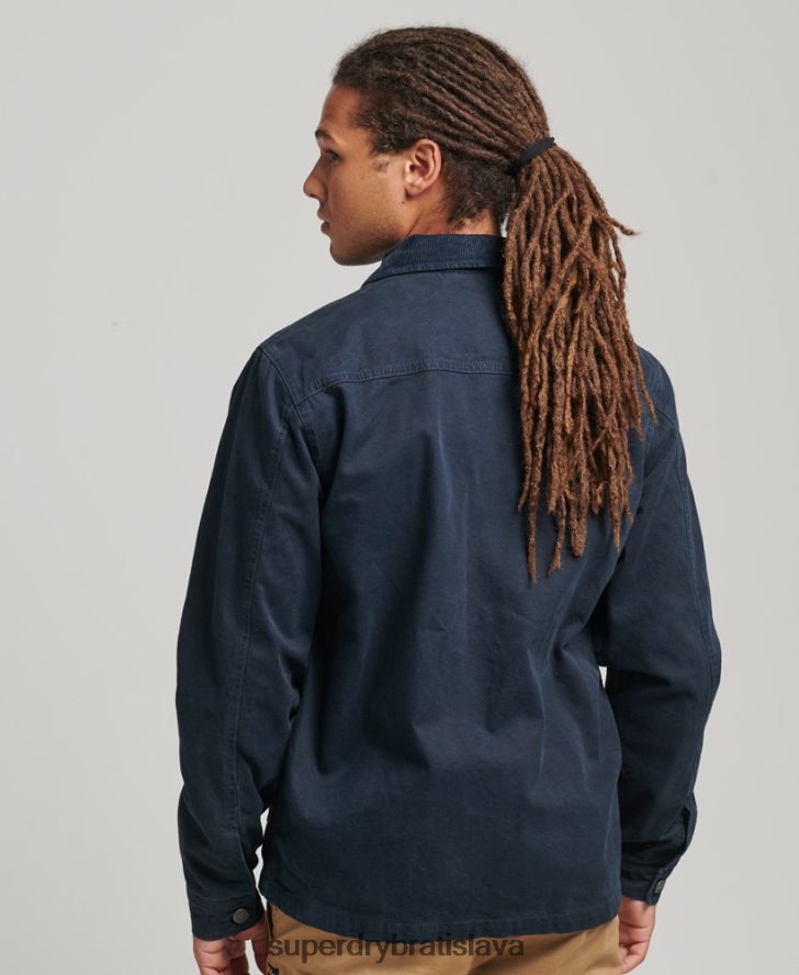 Superdry muži vintage bunda z ranča 6B4ZTR4440 oblečenie námorníctvo
