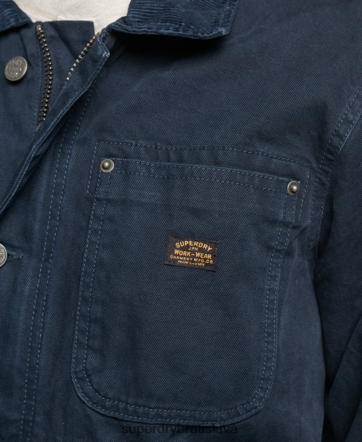 Superdry muži vintage bunda z ranča 6B4ZTR4440 oblečenie námorníctvo