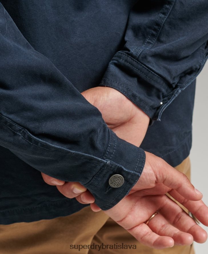 Superdry muži vintage bunda z ranča 6B4ZTR4440 oblečenie námorníctvo