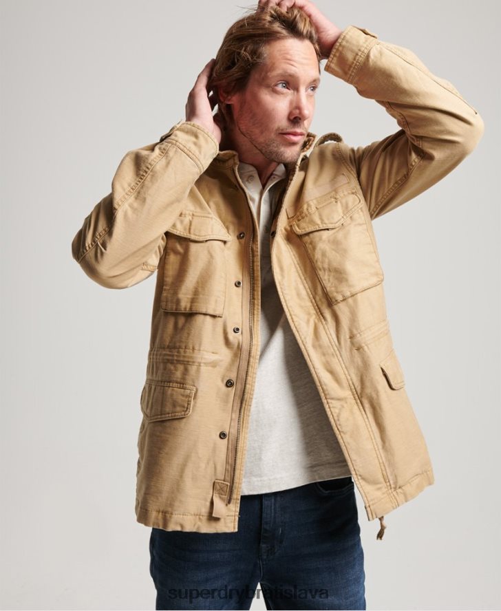 Superdry muži vojenská bunda m65 6B4ZTR1127 oblečenie opálenie