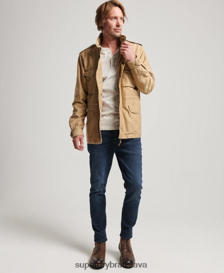 Superdry muži vojenská bunda m65 6B4ZTR1127 oblečenie opálenie