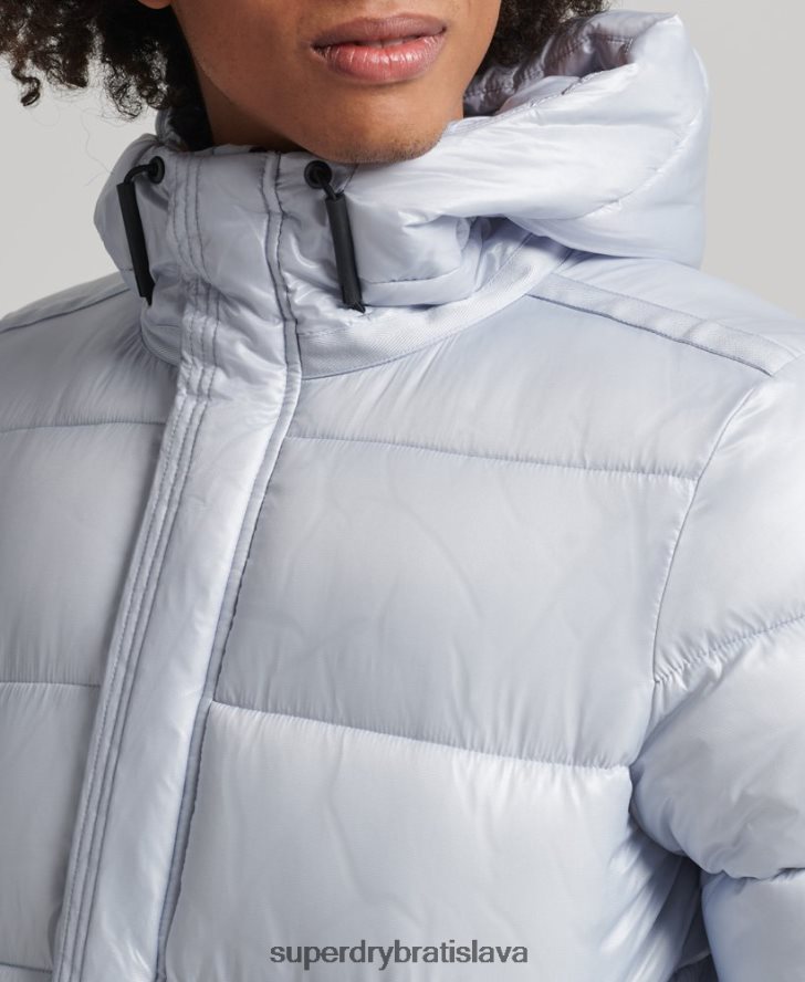 Superdry muži xpd športová luxusná bunda 6B4ZTR4579 oblečenie svetlo modrá