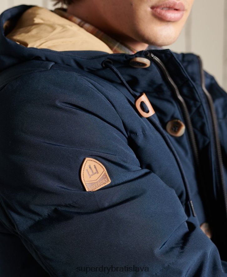 Superdry muži bunda do horskej expedície 6B4ZTR4644 oblečenie námorníctvo