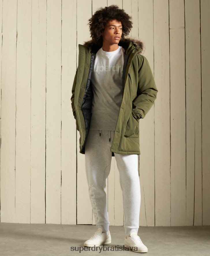 Superdry muži bunda everest parka 6B4ZTR4739 oblečenie zelená