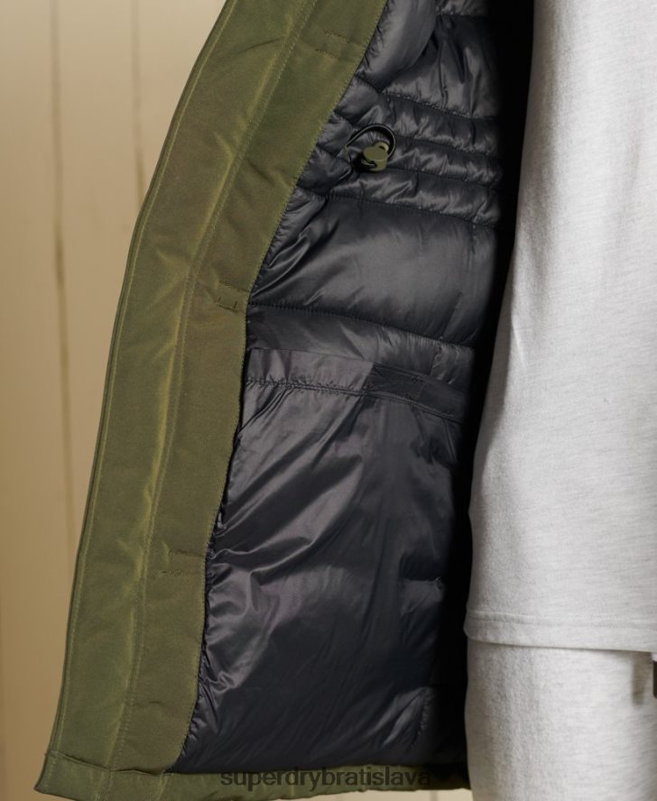 Superdry muži bunda everest parka 6B4ZTR4739 oblečenie zelená