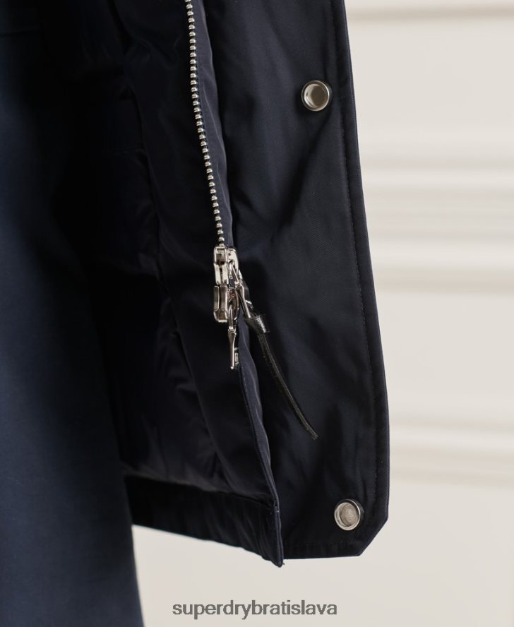 Superdry muži bunda studios everest down parka 6B4ZTR4578 oblečenie námorníctvo