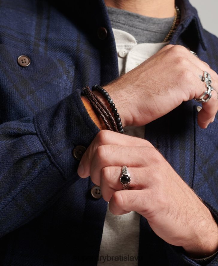 Superdry muži obchodná predajňa - prešívaná tielka 6B4ZTR177 oblečenie námorníctvo